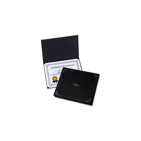 Esselte Pendaflex Esselte Oxford Certificate Holder, 25in x 8-1/2in, Black, 5/Pack 29900055BGD